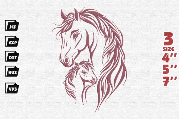 Elegant Horses Embroidery Review for Boutique Apparel