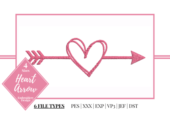 Heart Arrow Embroidery Review