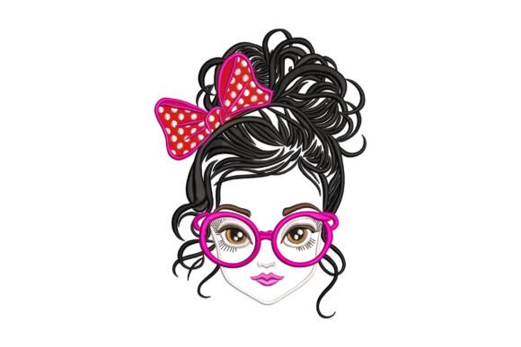 Messy Bun Girl Embroidery Design Review