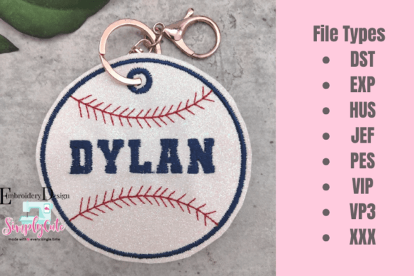 Personalize Tag Baseball ITH Bag Tag Review