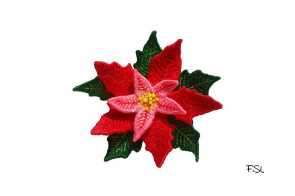 Poinsettia Brooch FSL Review for Boutique Apparel