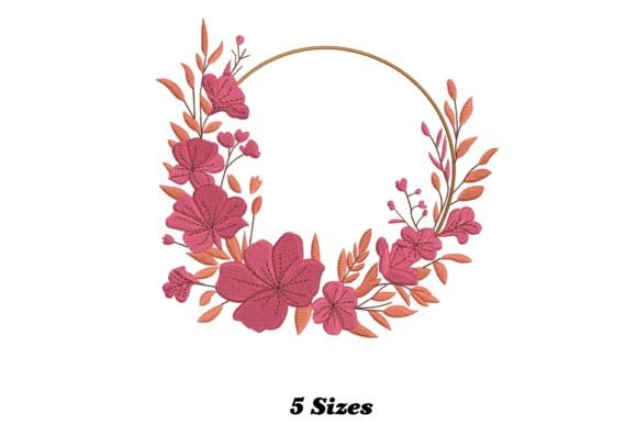 Review: Round Floral Frame for Personalized Gifts